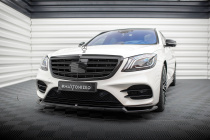 Mercedes S-Klass AMG-Line W222 Facelift 2017-2020 Frontsplitter V.1 Maxton Design